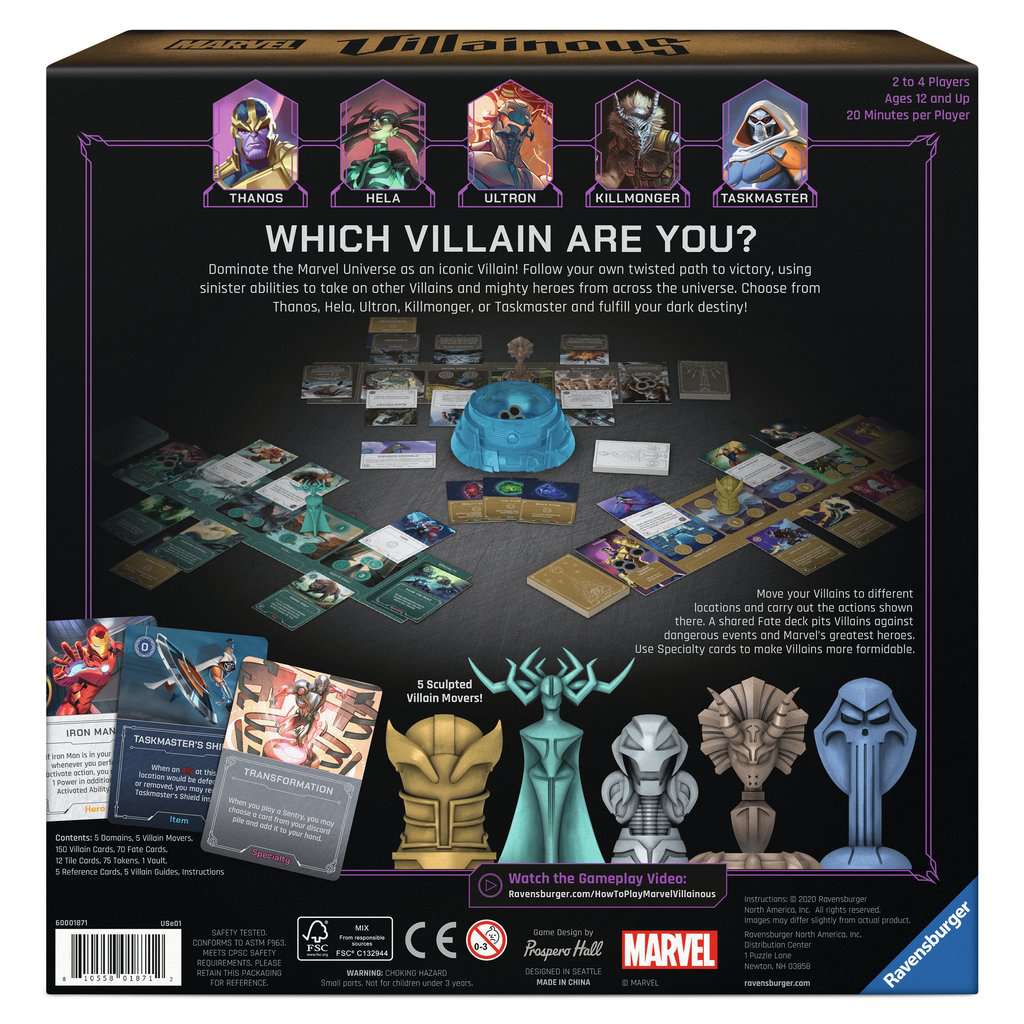 Ravensburger-Marvel Villainous - Infinite Power-60001871-Legacy Toys