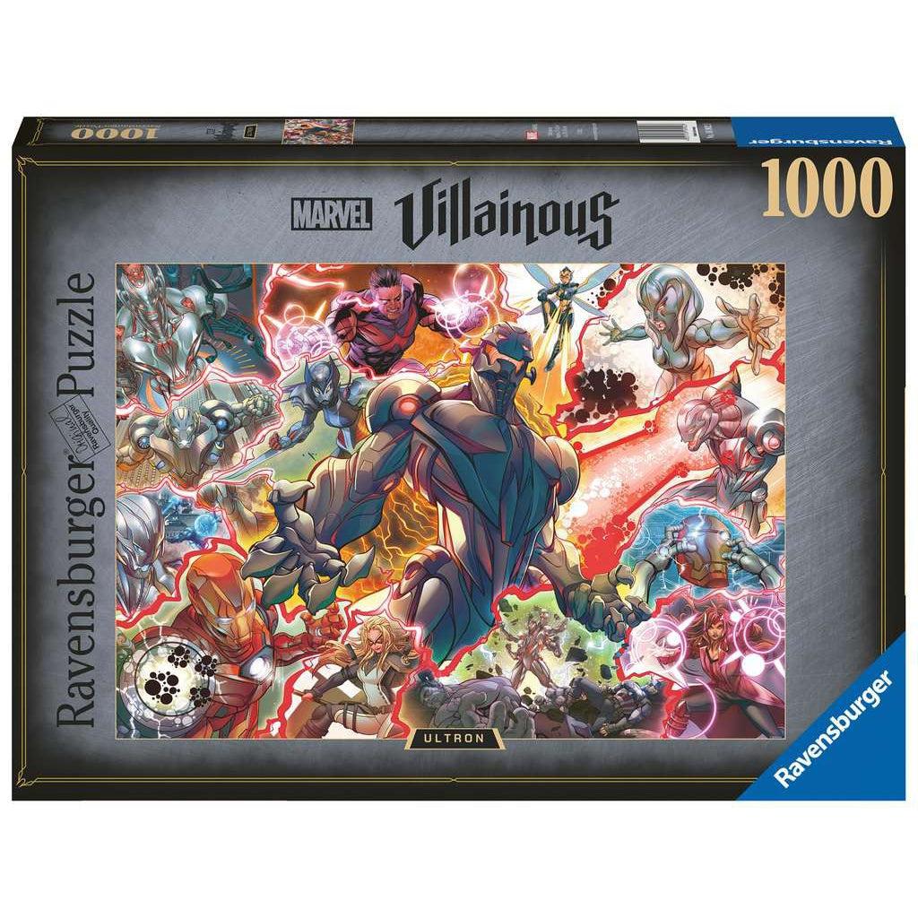 Ravensburger-Marvel Villainous: Ultron 1000 Piece Puzzle-16902-Legacy Toys