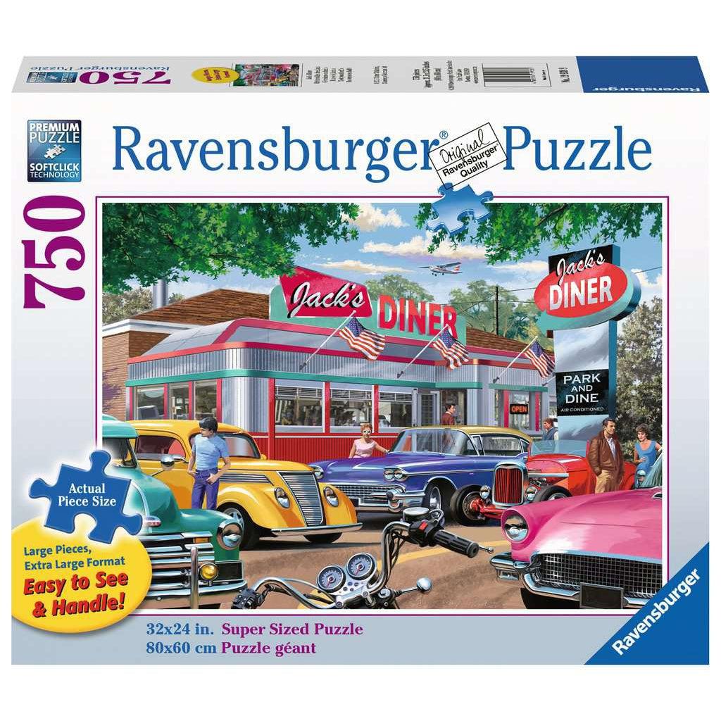 Ravensburger-Meet you at Jack's 750 Piece Large Format Puzzle-19938-Legacy Toys