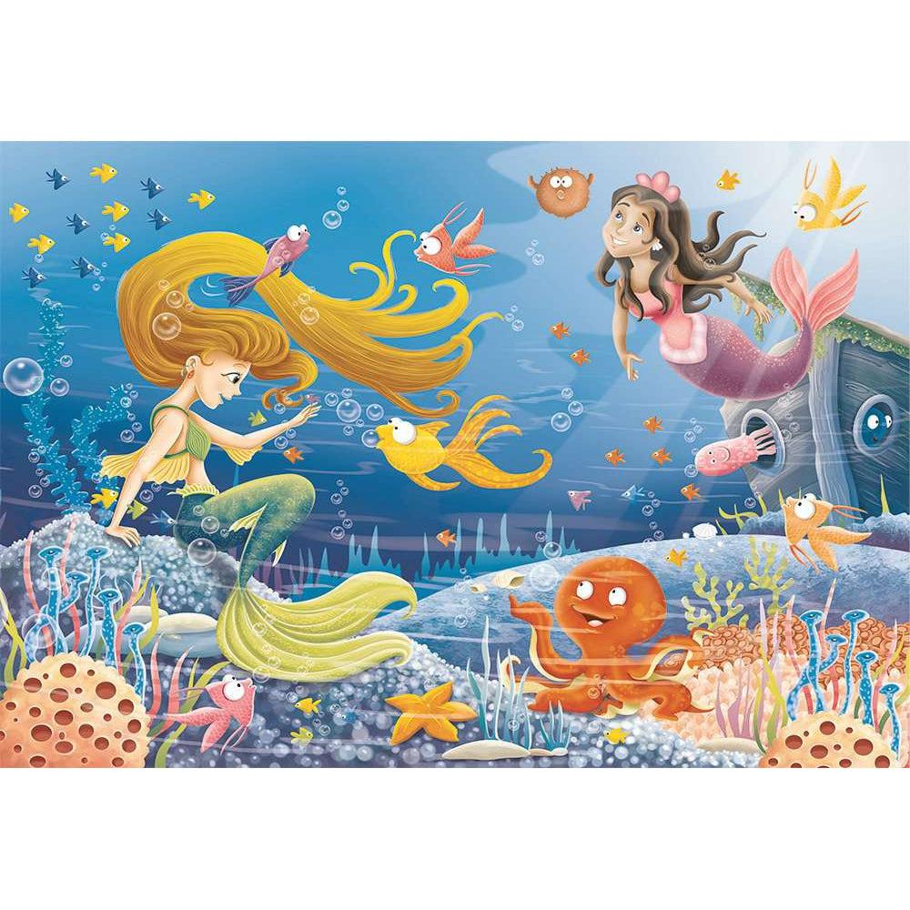 Ravensburger-Mermaid Tales - 60 Piece Puzzles-9638-Legacy Toys