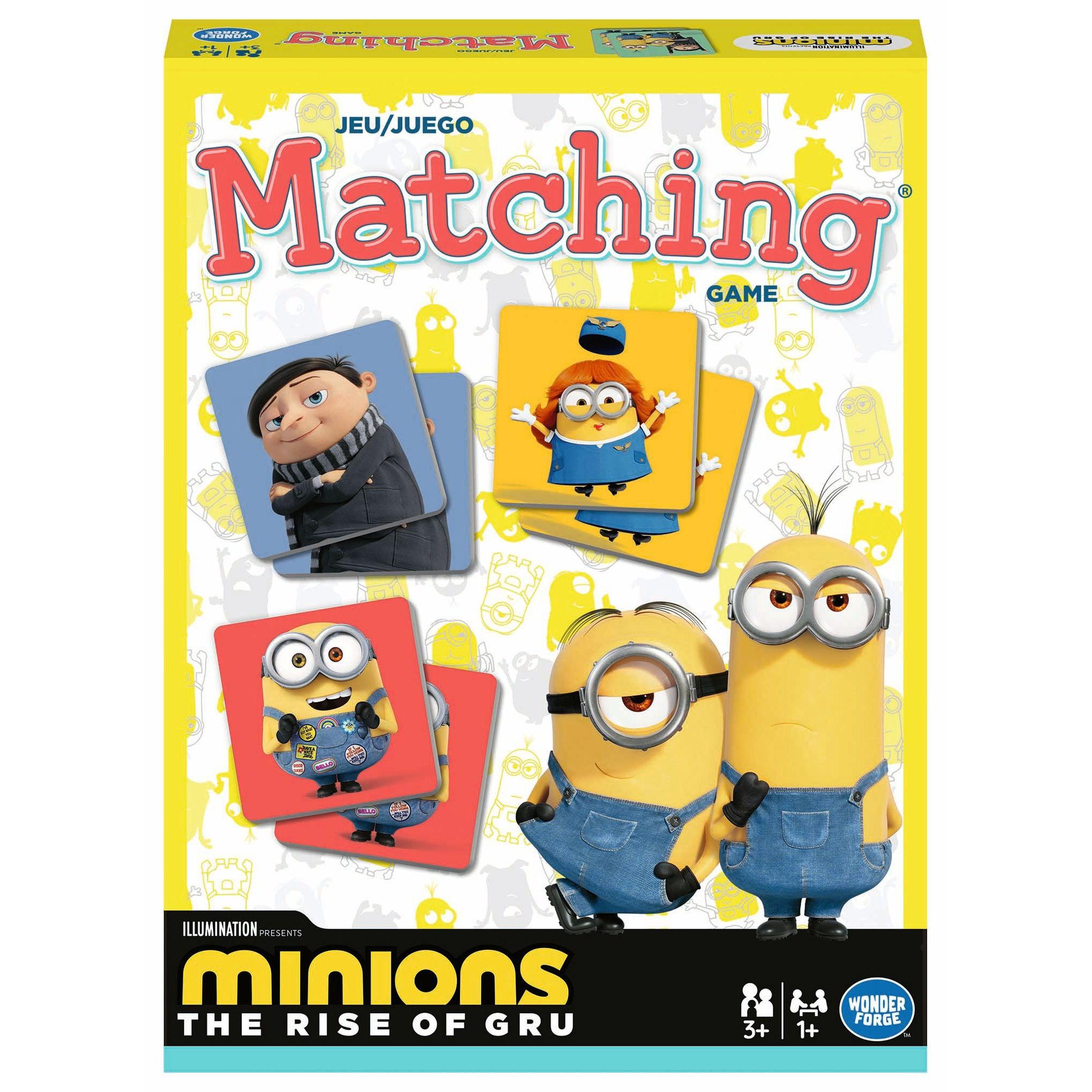 Ravensburger-Minions: The Rise of Gru Matching Game-60002033-Legacy Toys