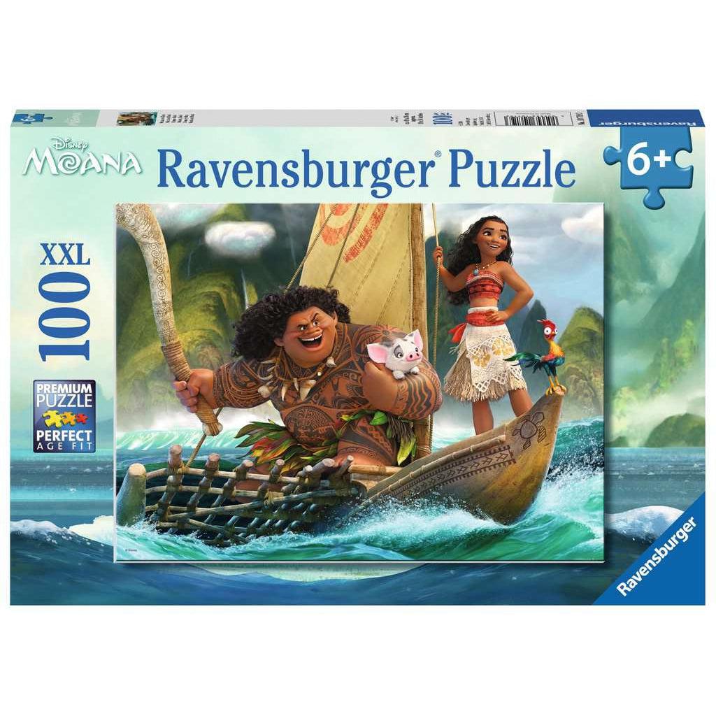 Ravensburger-Moana and Maui - 100 Piece Puzzle-10719-Legacy Toys
