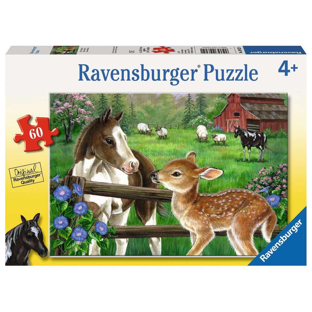 Ravensburger-New Neighbors - 60 Piece Puzzle-9625-Legacy Toys