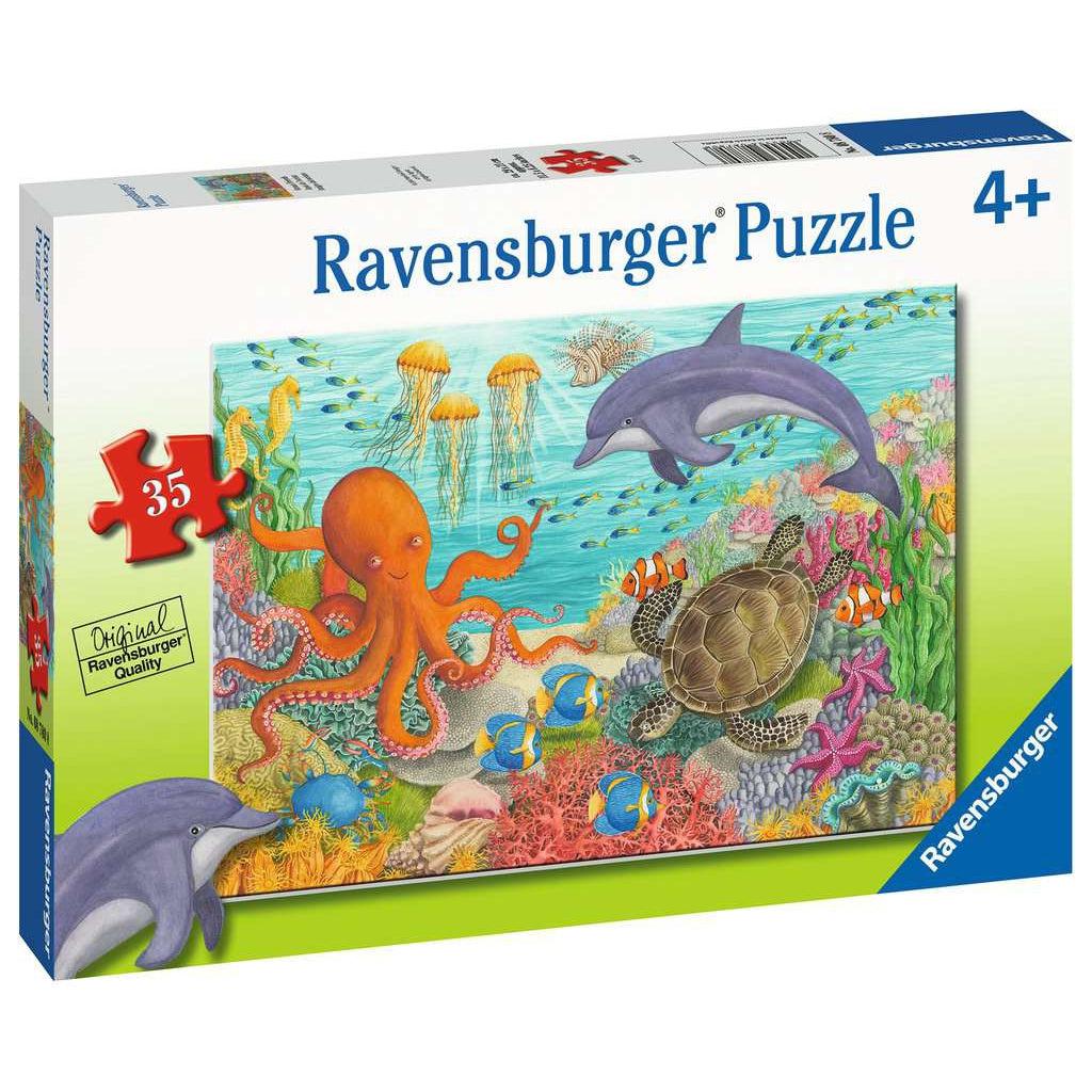 Ravensburger-Ocean Friends - 35 Piece Puzzle-8780-Legacy Toys
