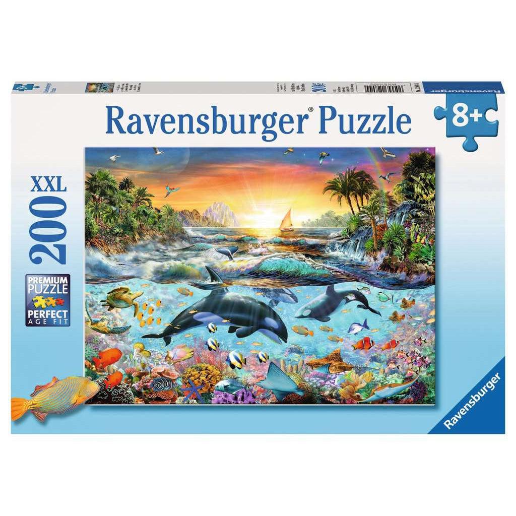 Ravensburger-Orca Paradise 200 Piece Puzzle-12804-Legacy Toys