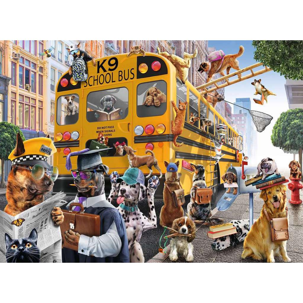 Ravensburger-Pet School Pals 150 Piece Puzzle-12974-Legacy Toys