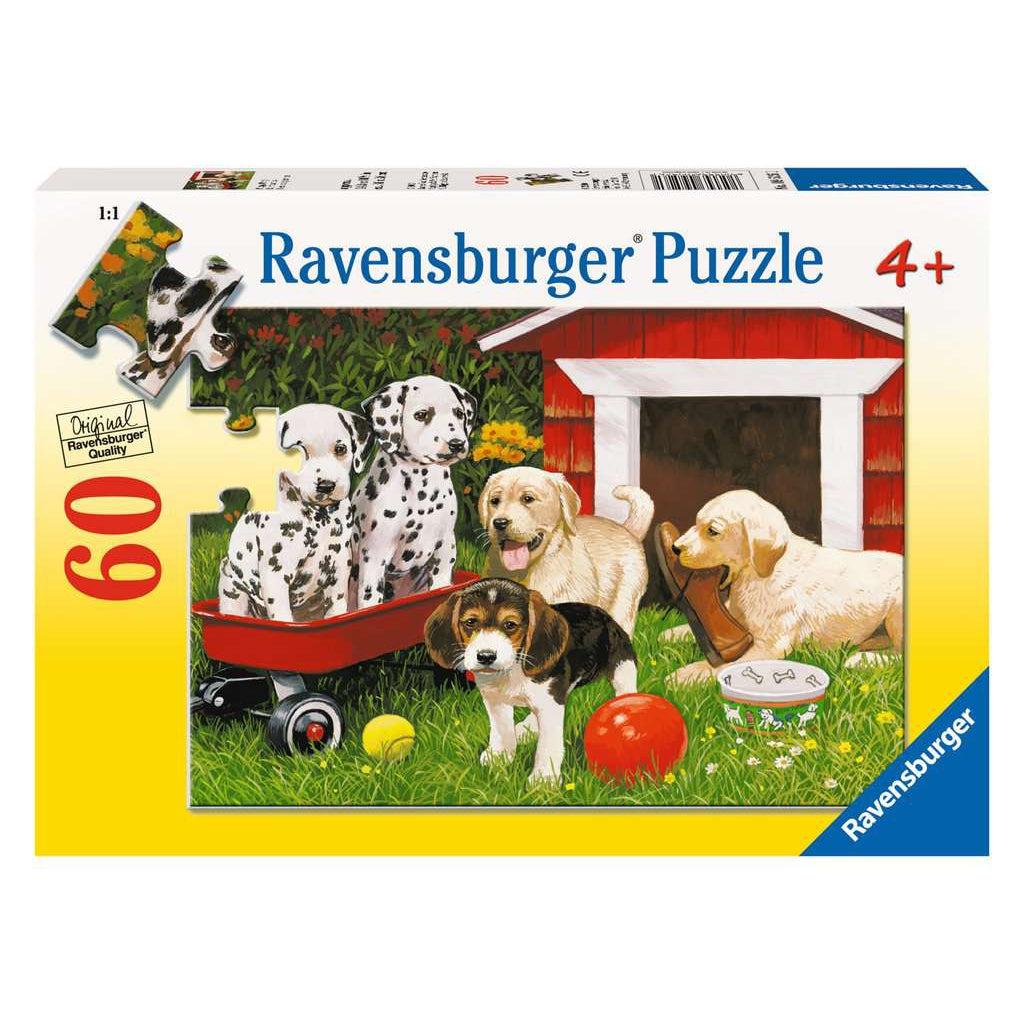 Ravensburger-Puppy Party 60 Piece Puzzle-9526-Legacy Toys