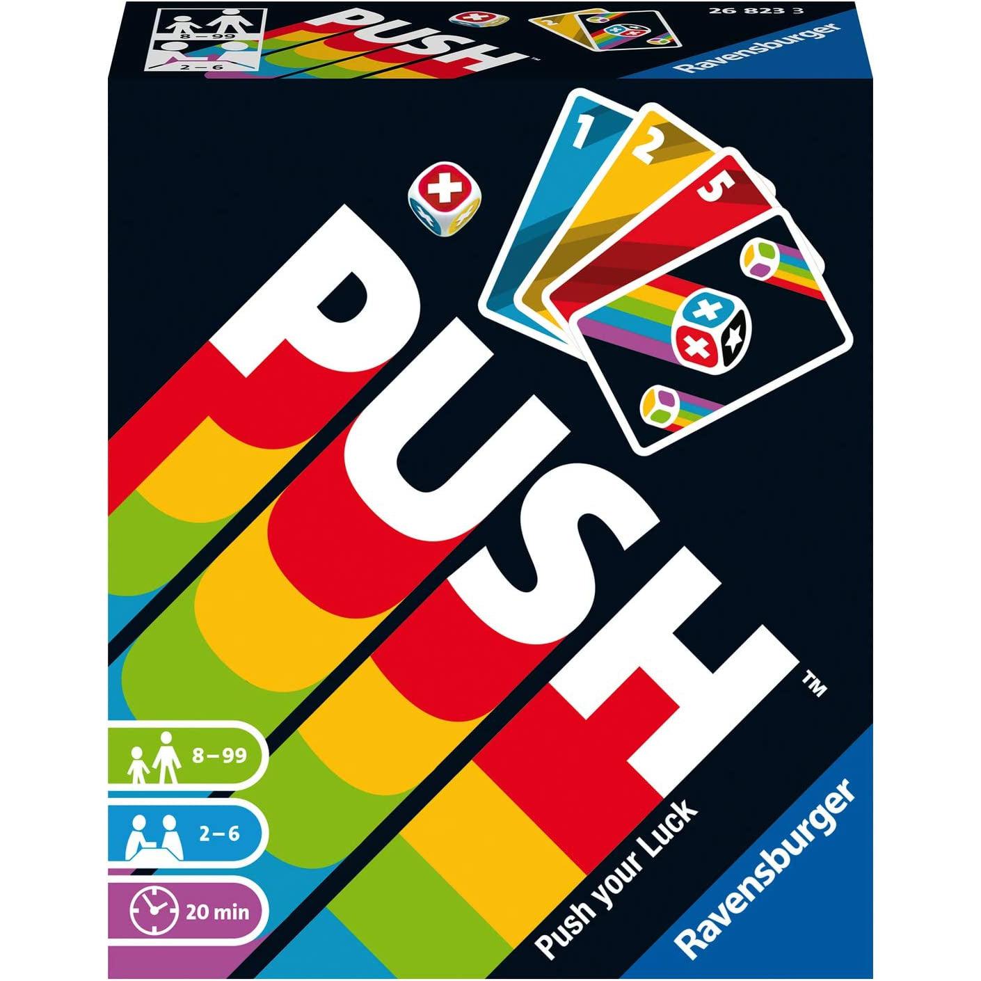 Ravensburger-Push Card Game-26828-Legacy Toys