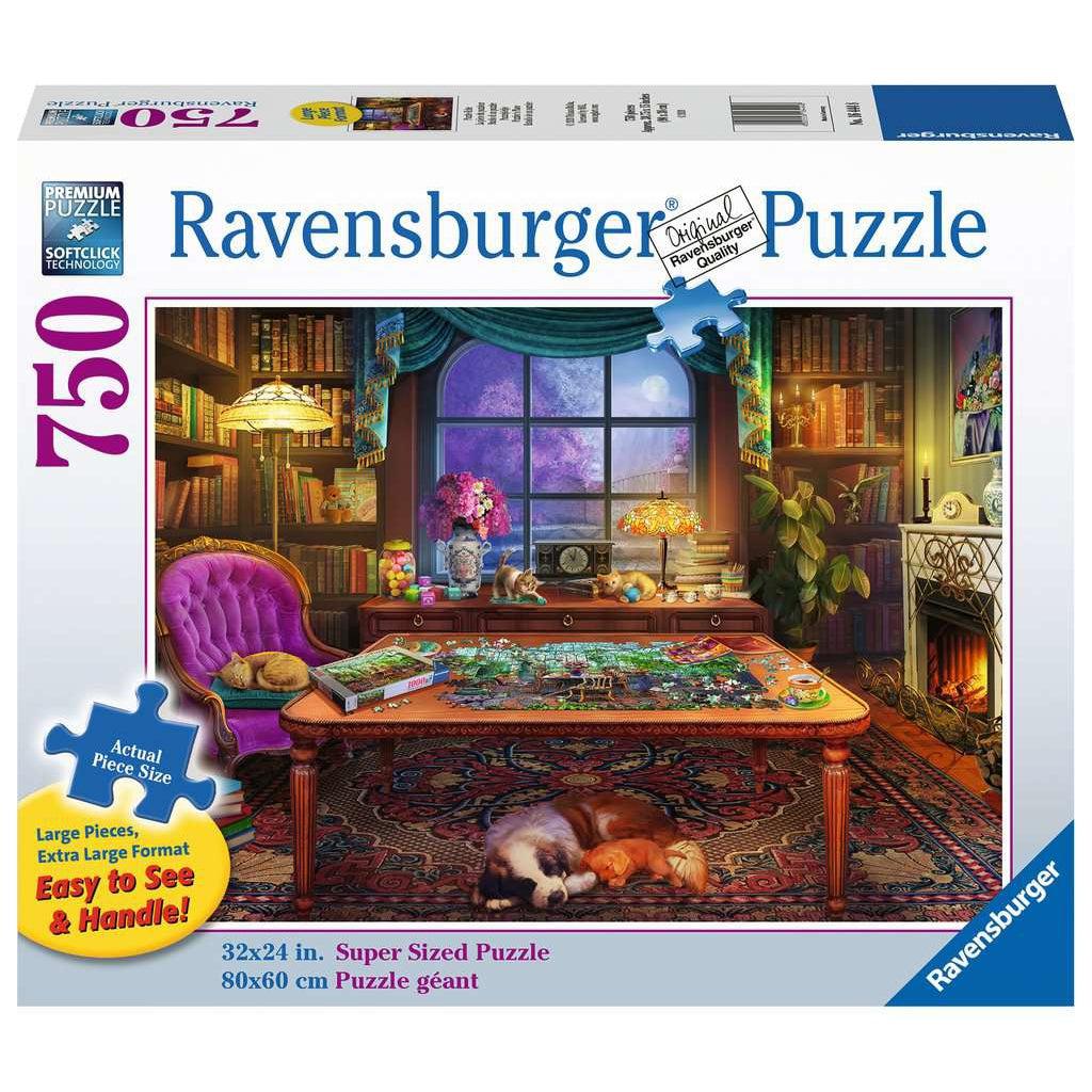 Ravensburger-Puzzler's Place - 750 Piece Large Format Puzzle-16444-Legacy Toys