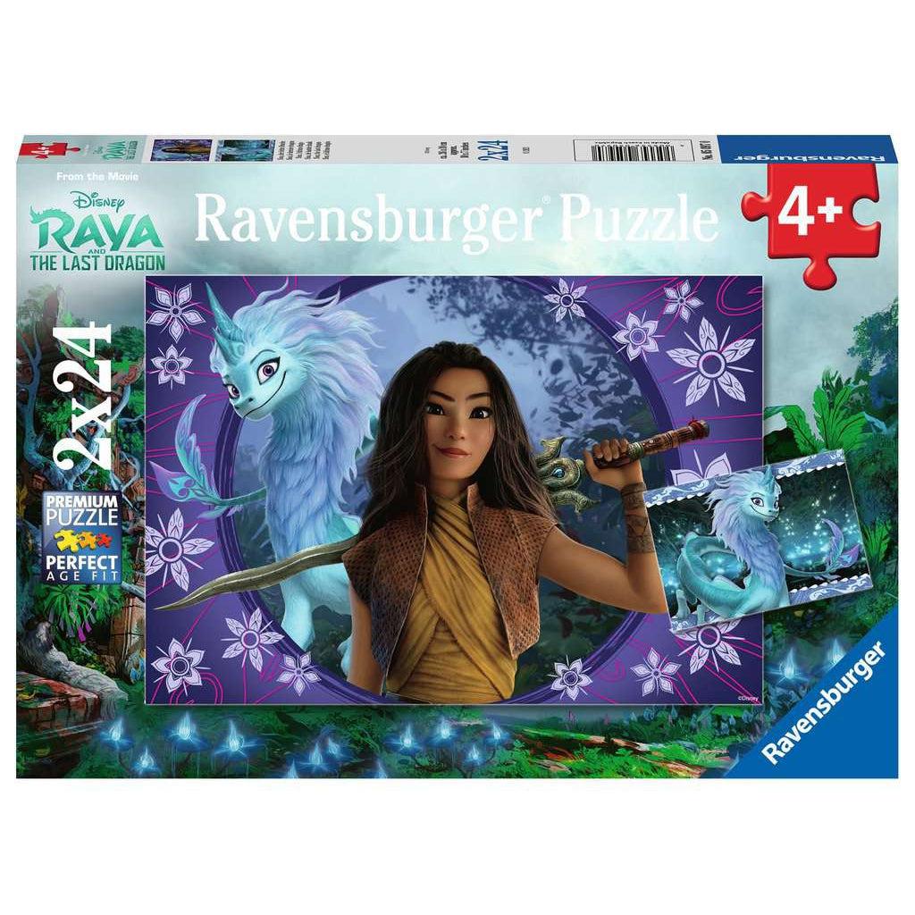 Ravensburger-Raya And The Last Dragon - 2x24 Piece Puzzle-5097-Legacy Toys