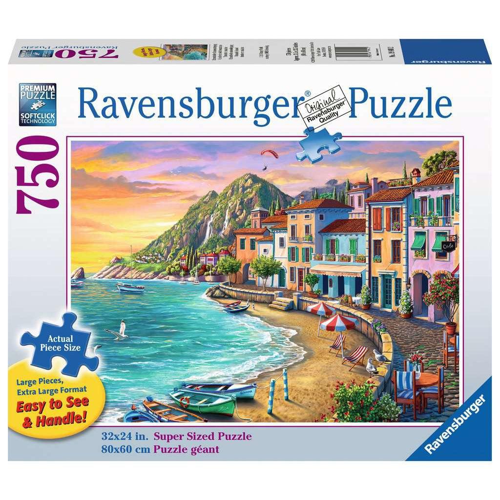 Ravensburger-Romantic Sunset - 750 Piece Large Format Puzzle-19940-Legacy Toys