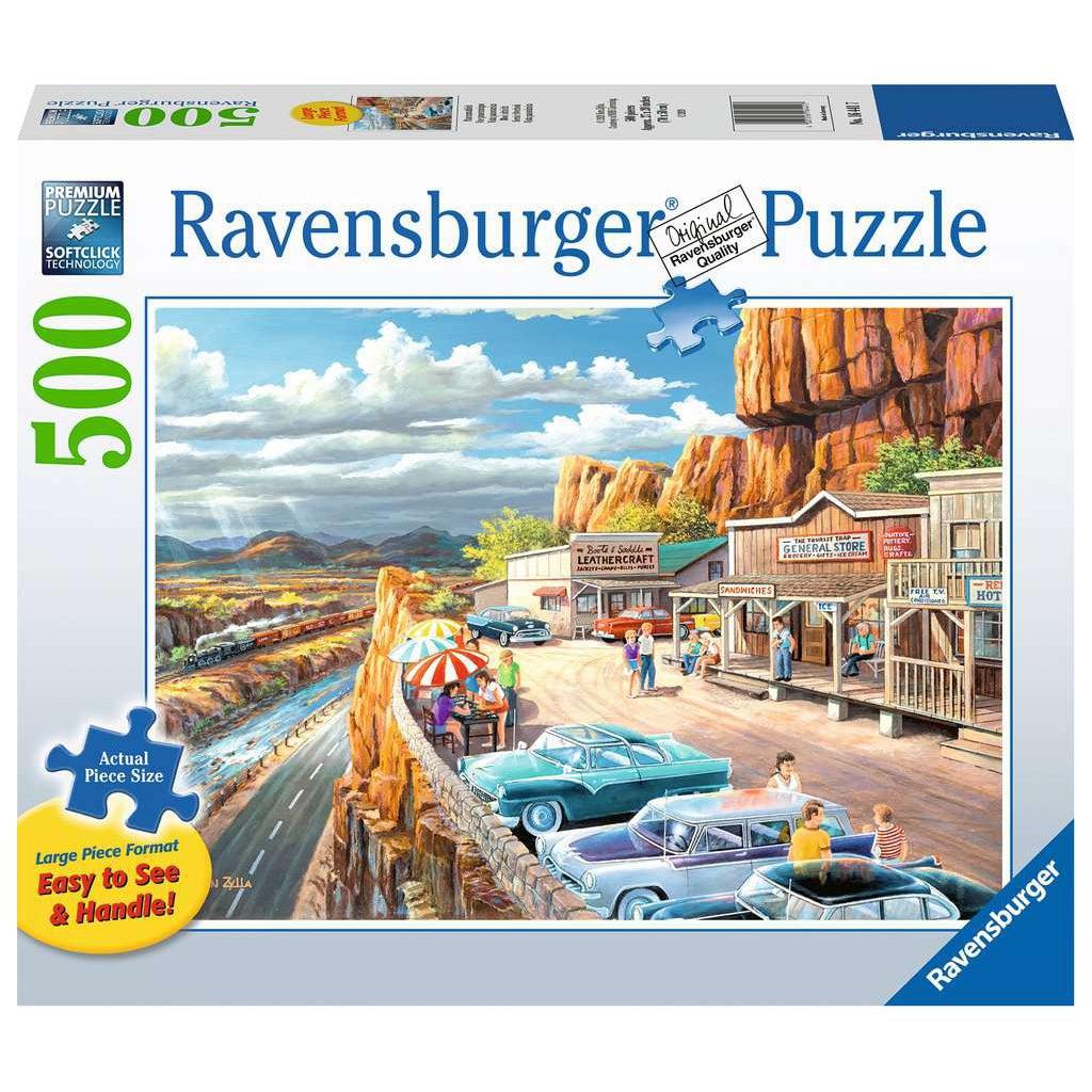 Ravensburger-Scenic Overlook - 500 Piece Puzzle-16441-Legacy Toys