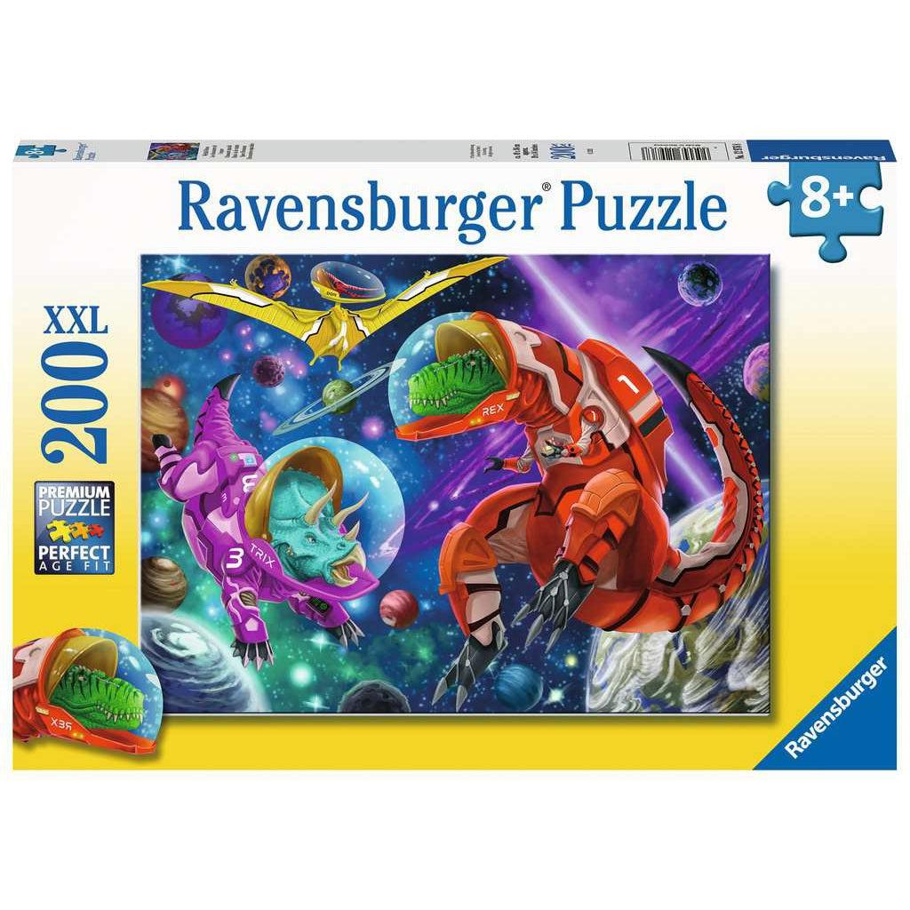 Ravensburger-Space Dinosaurs 200 Piece Puzzle-12976-Legacy Toys