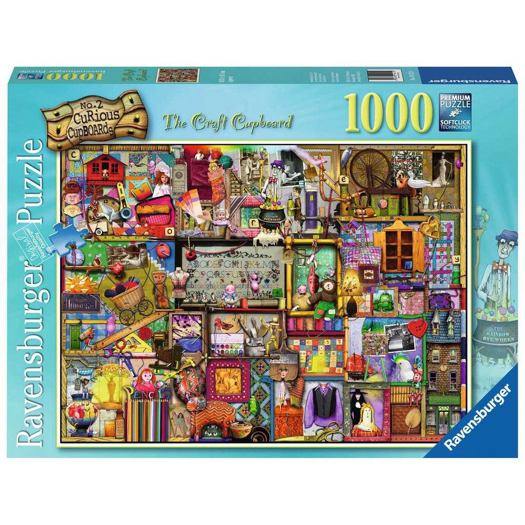 Ravensburger-The Craft Cupboard - 1000 Piece Puzzle-19412-Legacy Toys
