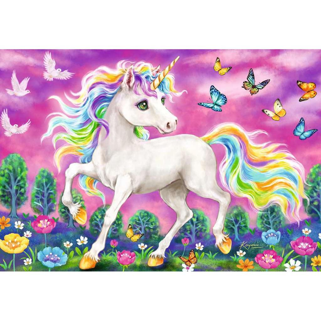 Ravensburger-Unicorns & Pegasus - 2x24 Piece Puzzle-5677-Legacy Toys