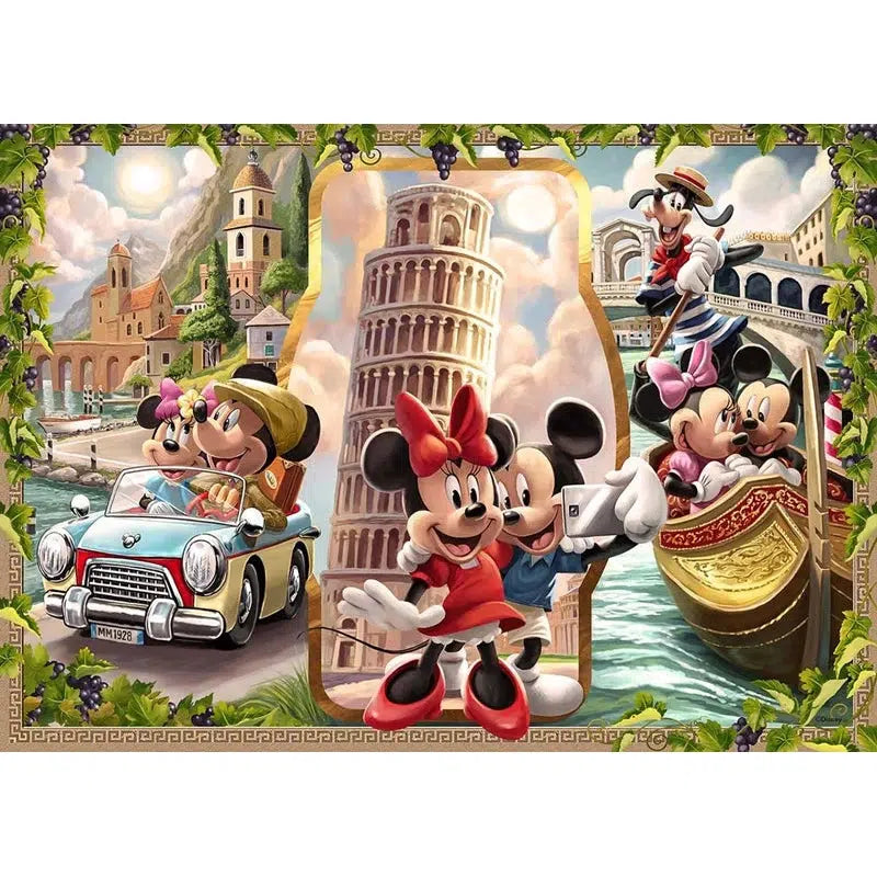 Ravensburger-Vacation Mickey & Minnie 1000 Piece Puzzle-16505-Legacy Toys