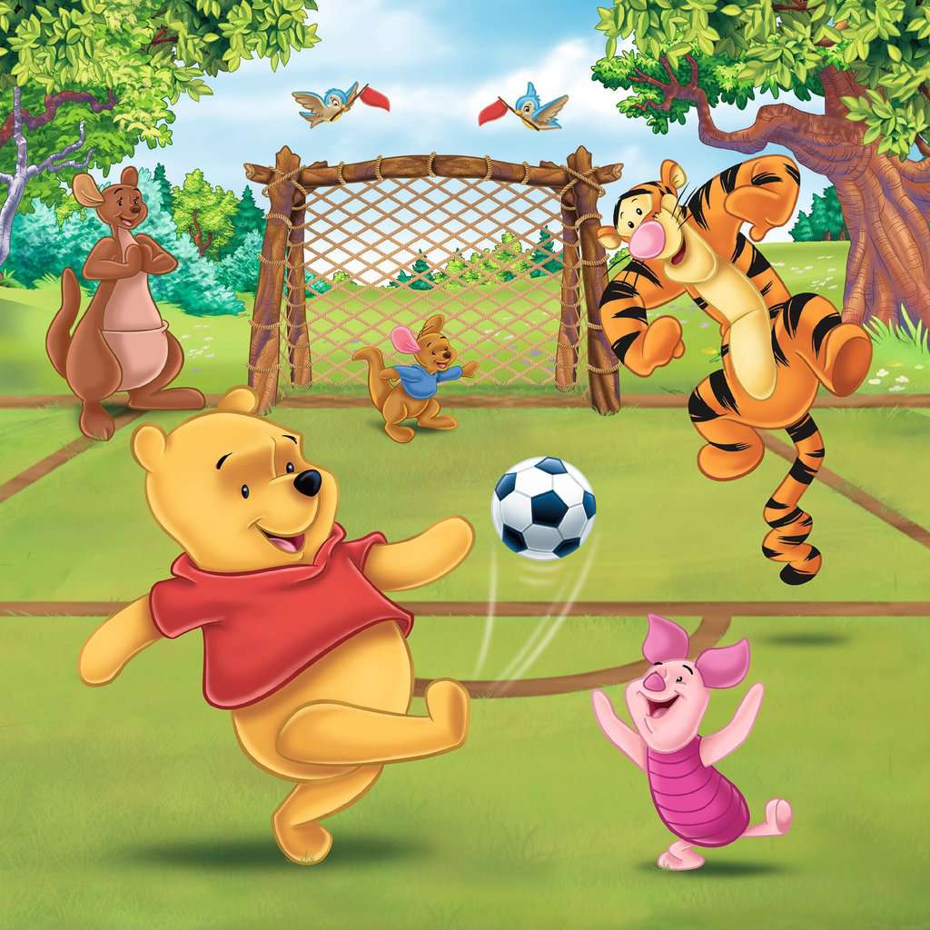 Ravensburger-Winnie the Pooh - Sports Day - 3x49 Piece Puzzle-5187-Legacy Toys