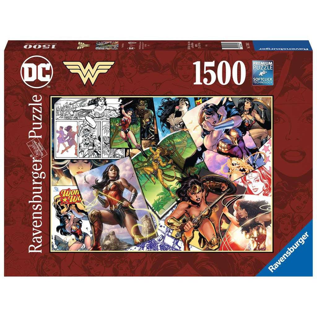 Ravensburger-Wonder Woman 1500 Piece Puzzle-17308-Legacy Toys