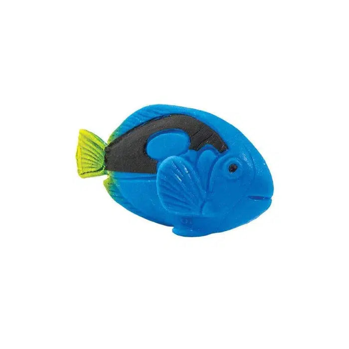 Safari Ltd-Good Luck Minis Blue Tangs-100231-Legacy Toys