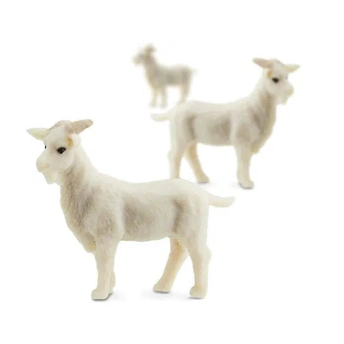 Safari Ltd-Good Luck Minis Goats-353622-Legacy Toys