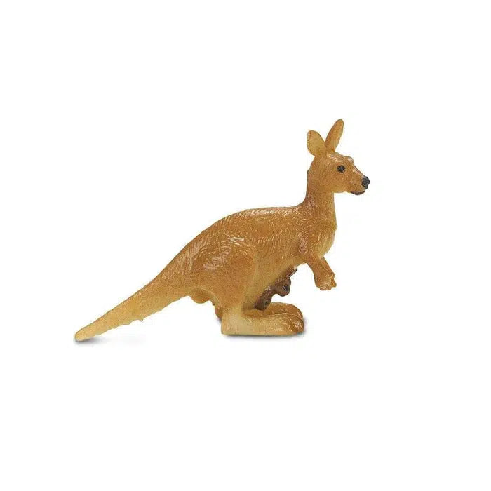 Safari Ltd-Good Luck Minis Kangaroos With Babies-344022-Legacy Toys