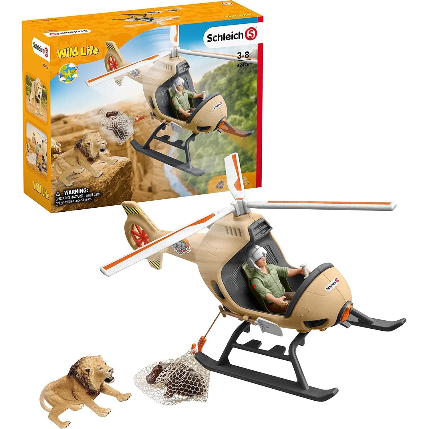 Schleich-Animal Rescue Helicopter-42476-Barcode 1-Legacy Toys