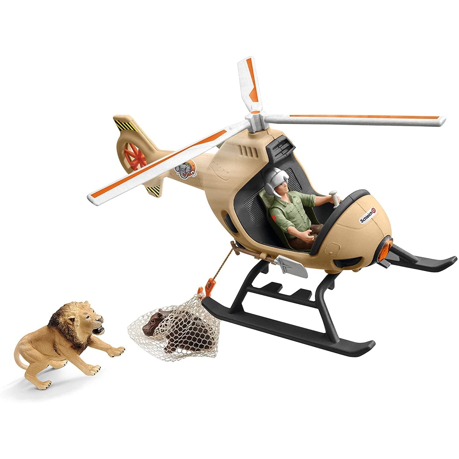 Schleich-Animal Rescue Helicopter--Legacy Toys
