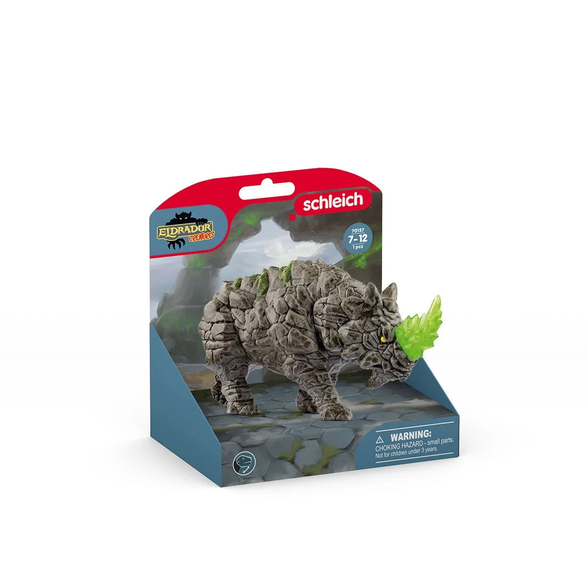 Schleich-Battle Rhino-70157-Legacy Toys