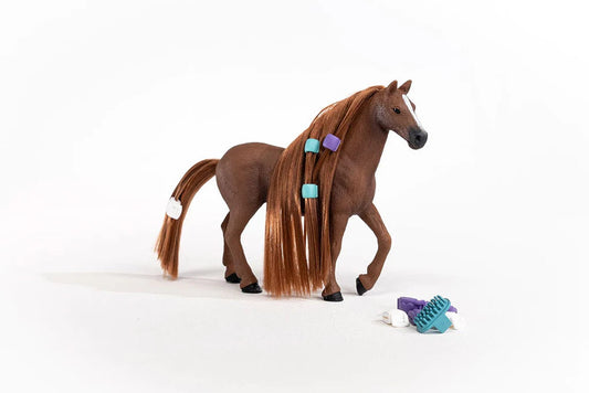 Schleich-Beauty Horse English Thoroughbred Mare-42582-Legacy Toys