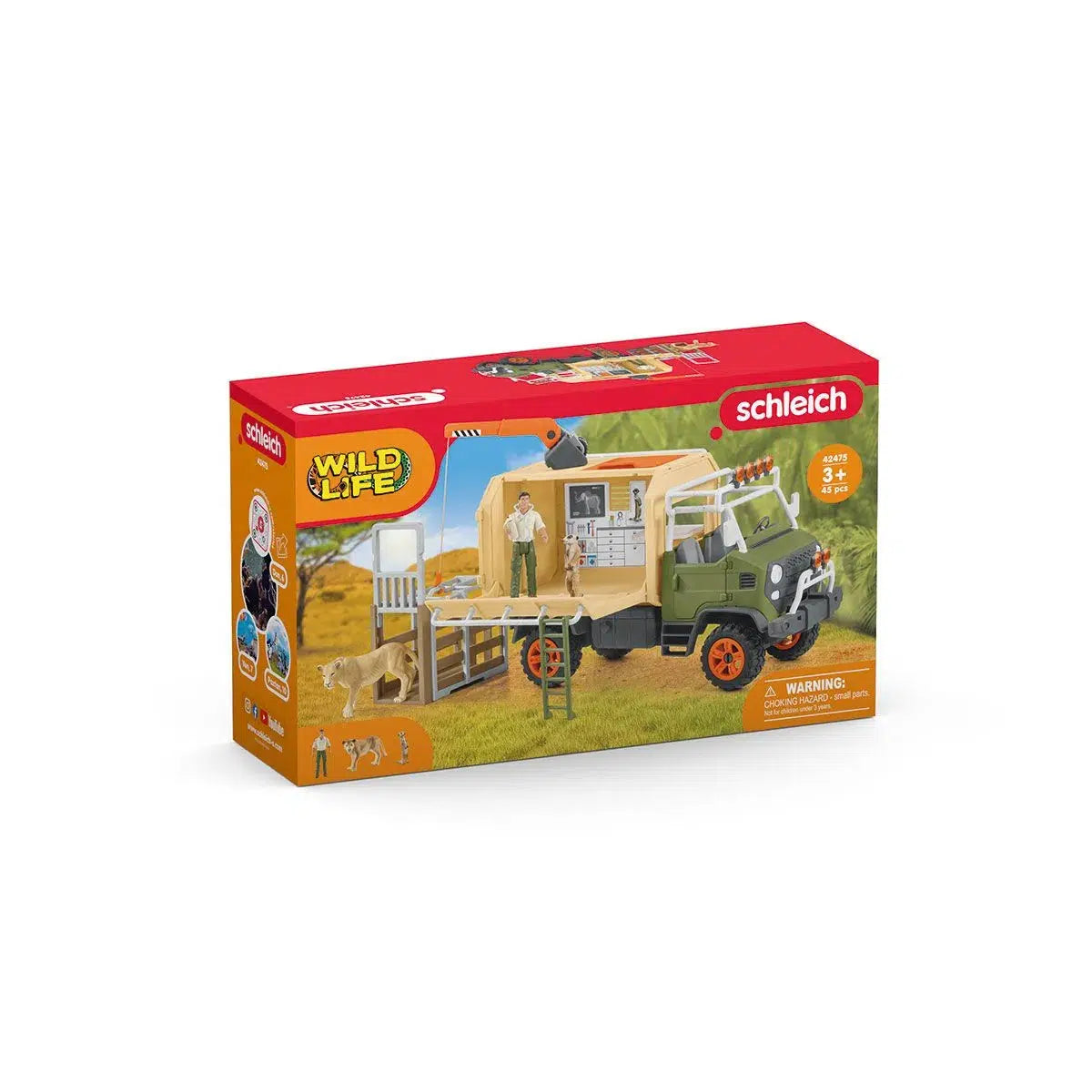 Schleich-Big Truck Animal Rescue-42475-Legacy Toys