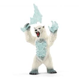 Schleich-Blizzard Bear with Weapon-SCH42510-Legacy Toys