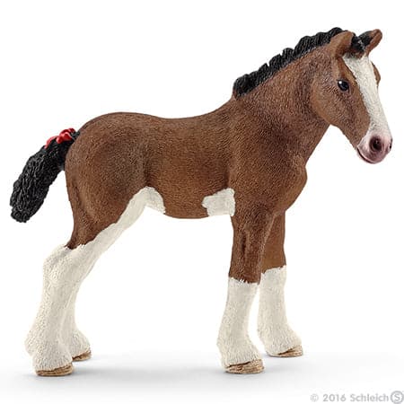 Schleich-Clydesdale Foal-13810-Legacy Toys