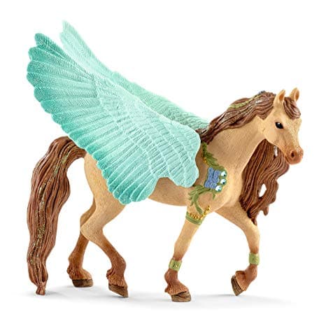 Schleich-Decorated Pegasus, Stallion-70574-Legacy Toys