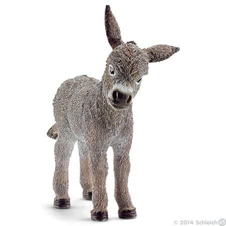 Schleich-Donkey Foal--Legacy Toys