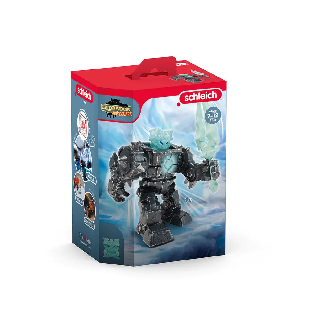 Schleich-ELDRADOR® Mini Creatures Shadow Ice Robot-42598-Legacy Toys