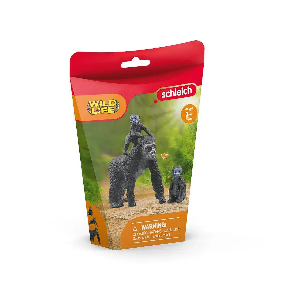 Schleich-Gorilla Family-42601-Legacy Toys