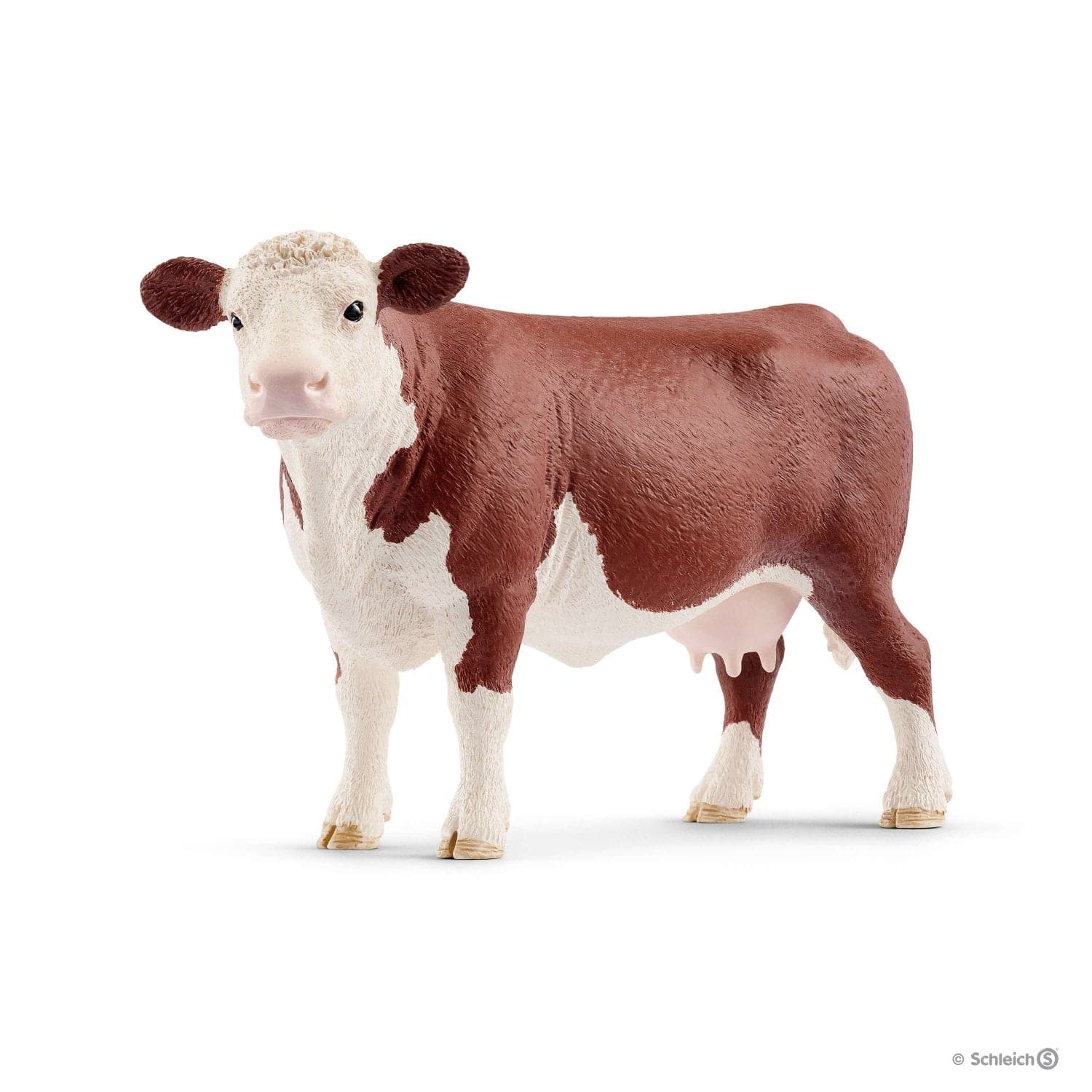 Schleich-Hereford Cow-13867-Legacy Toys