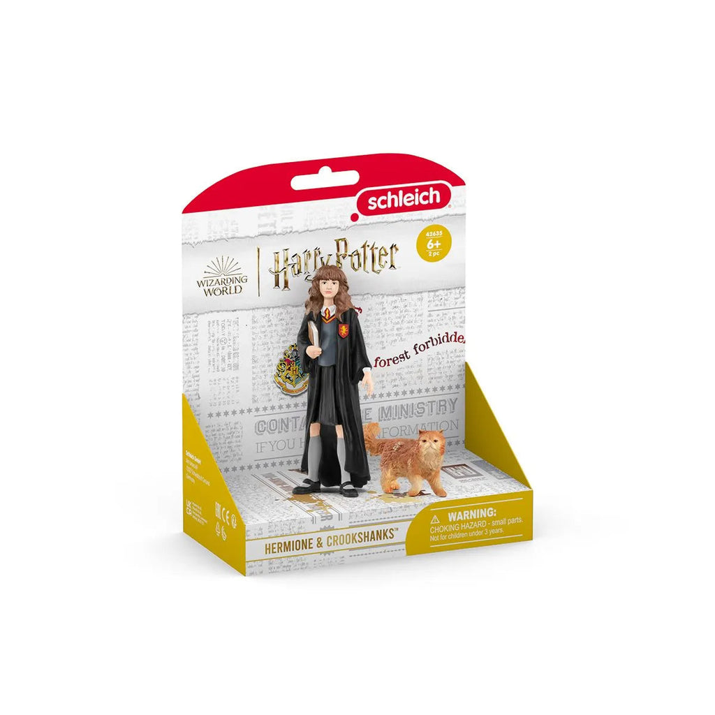 Schleich-Hermione Granger & Crookshanks-42635-Legacy Toys