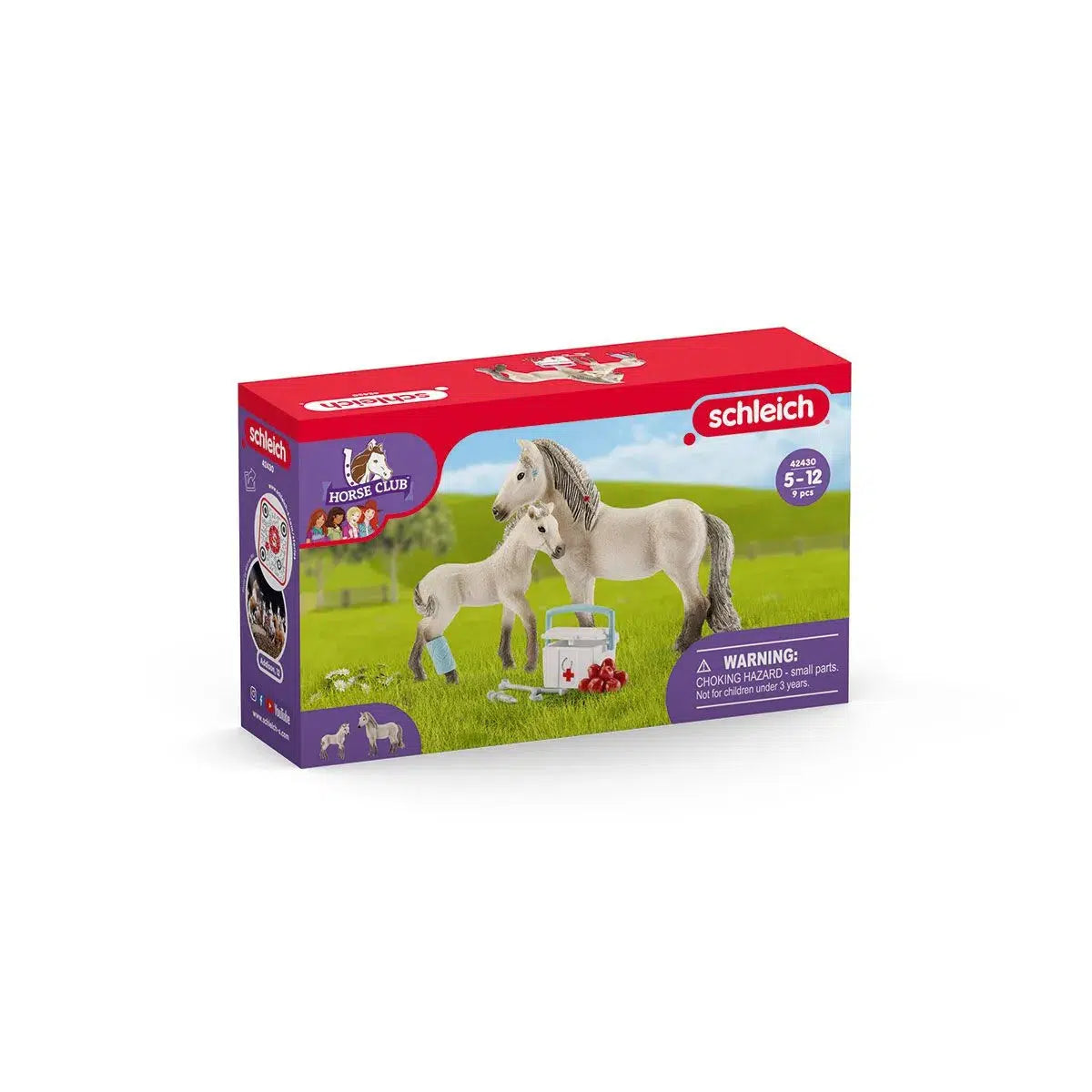 Schleich Horse Club Sarah's Baby Animal Care – The Red Balloon Toy