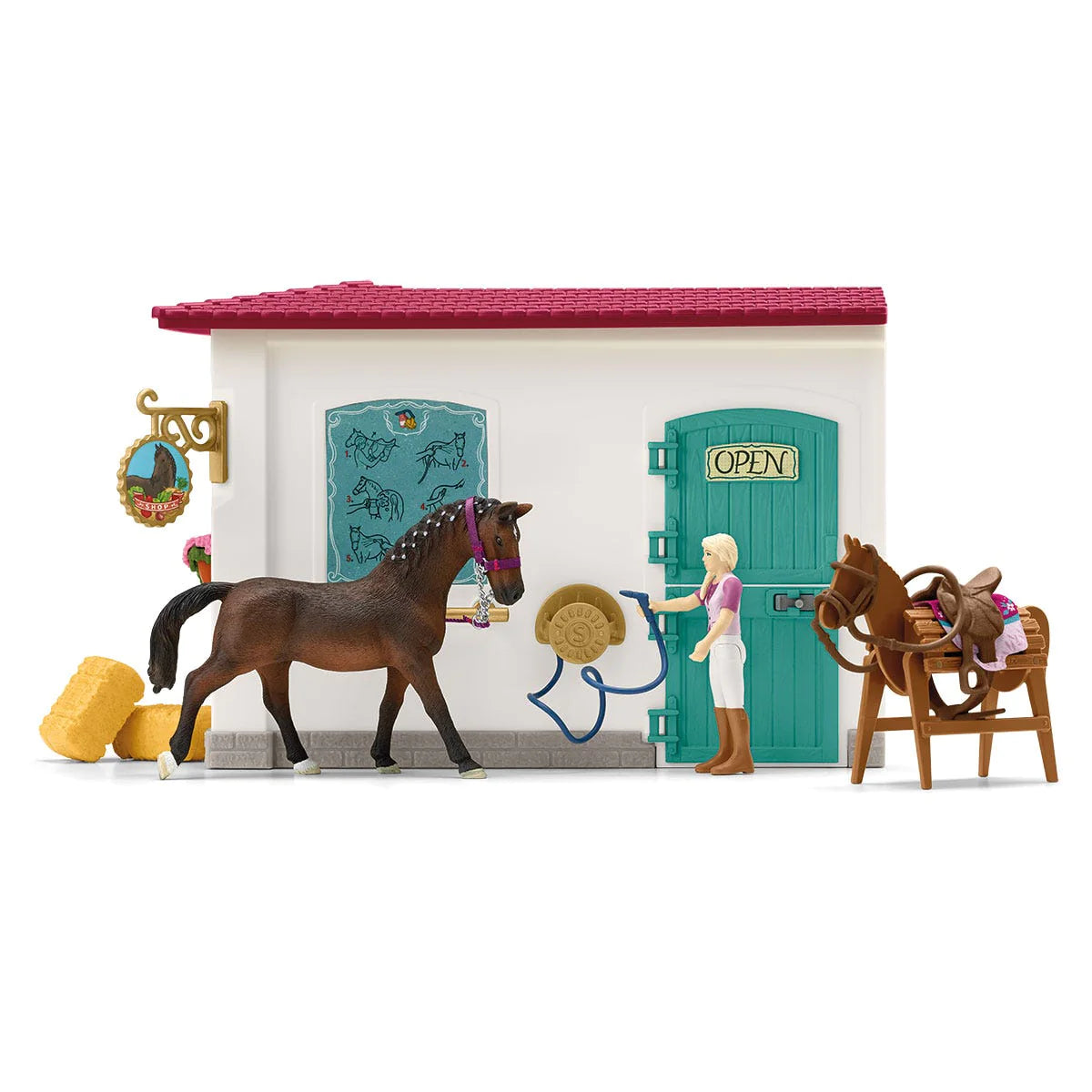 Schleich-Horse Club Tack Shop-42568-Legacy Toys