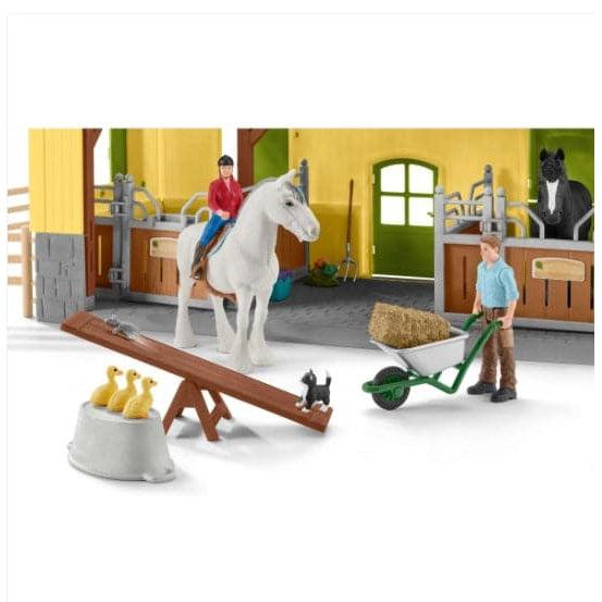 Schleich-Horse Stable-42485-2-Horse Stable-Legacy Toys