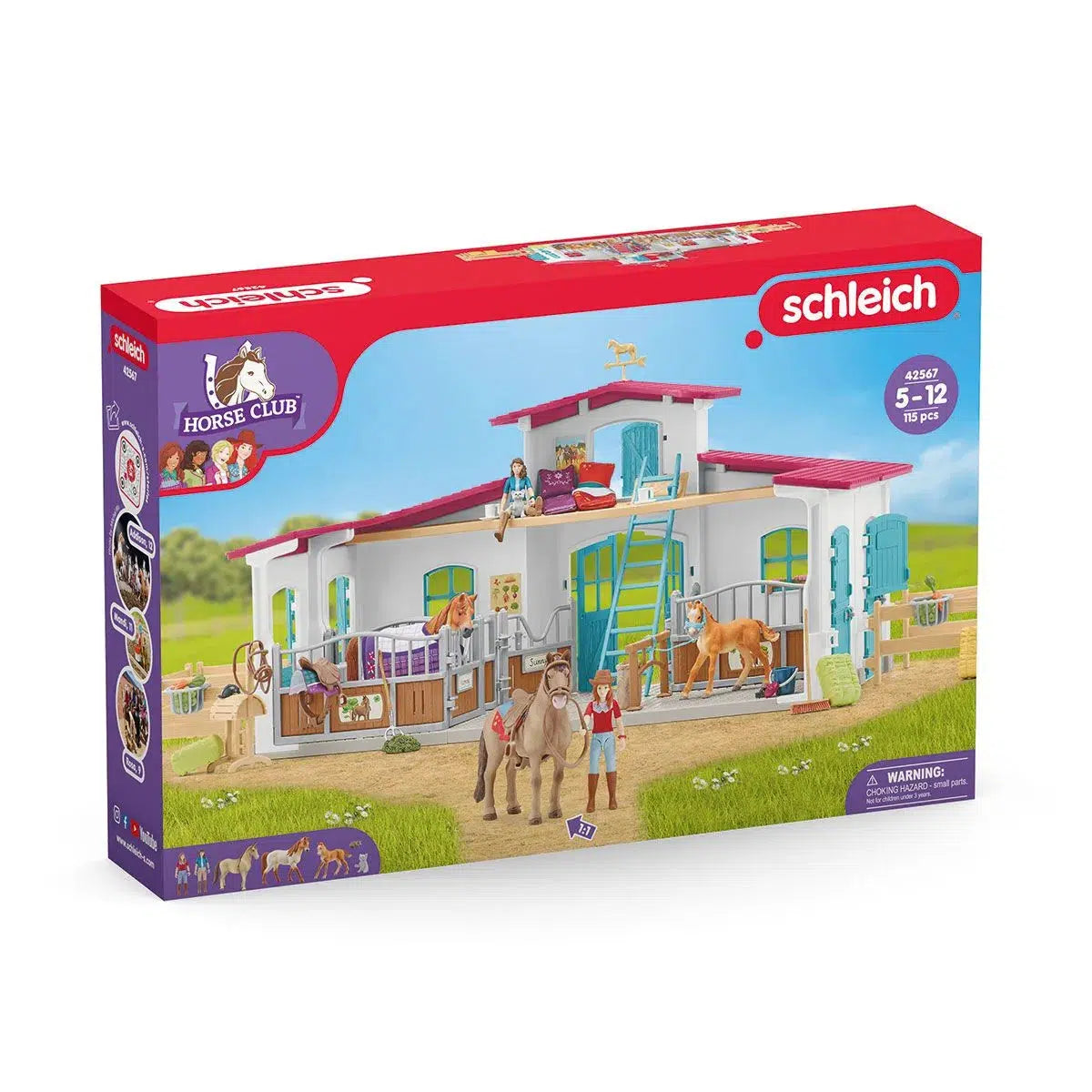 Schleich-Lakeside Riding Center-42567-Legacy Toys