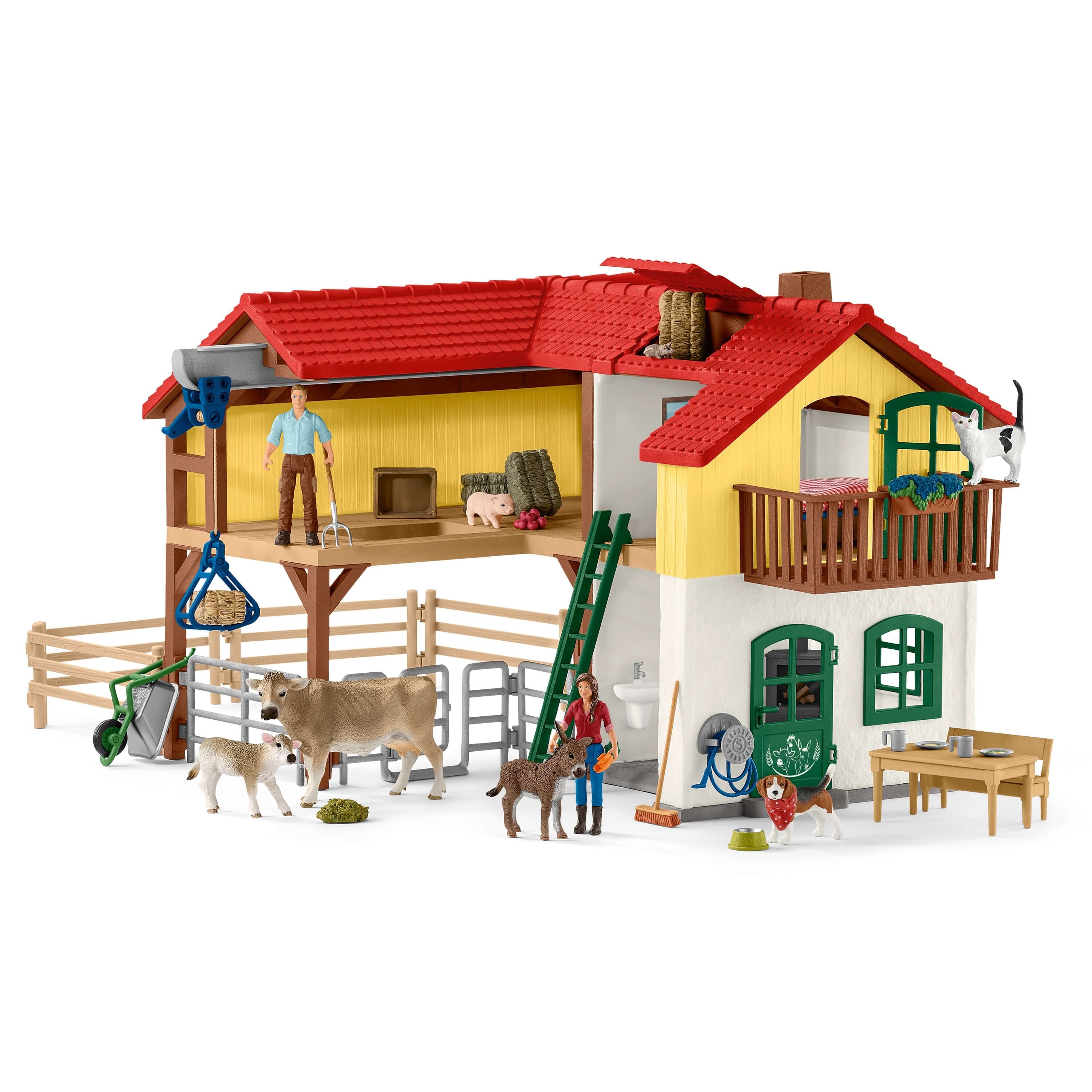 Schleich-Large Farm House-42407-Legacy Toys