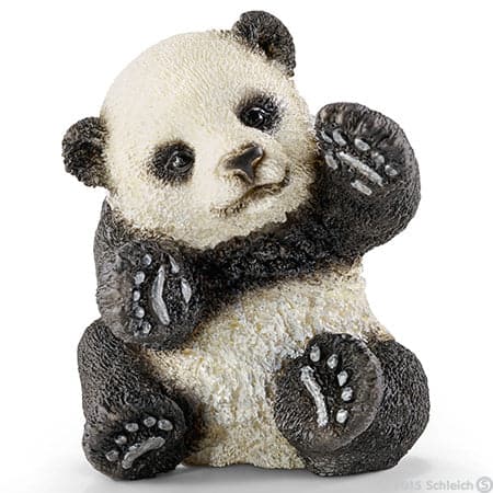 Schleich-Panda Cub, Playing-14734-Legacy Toys