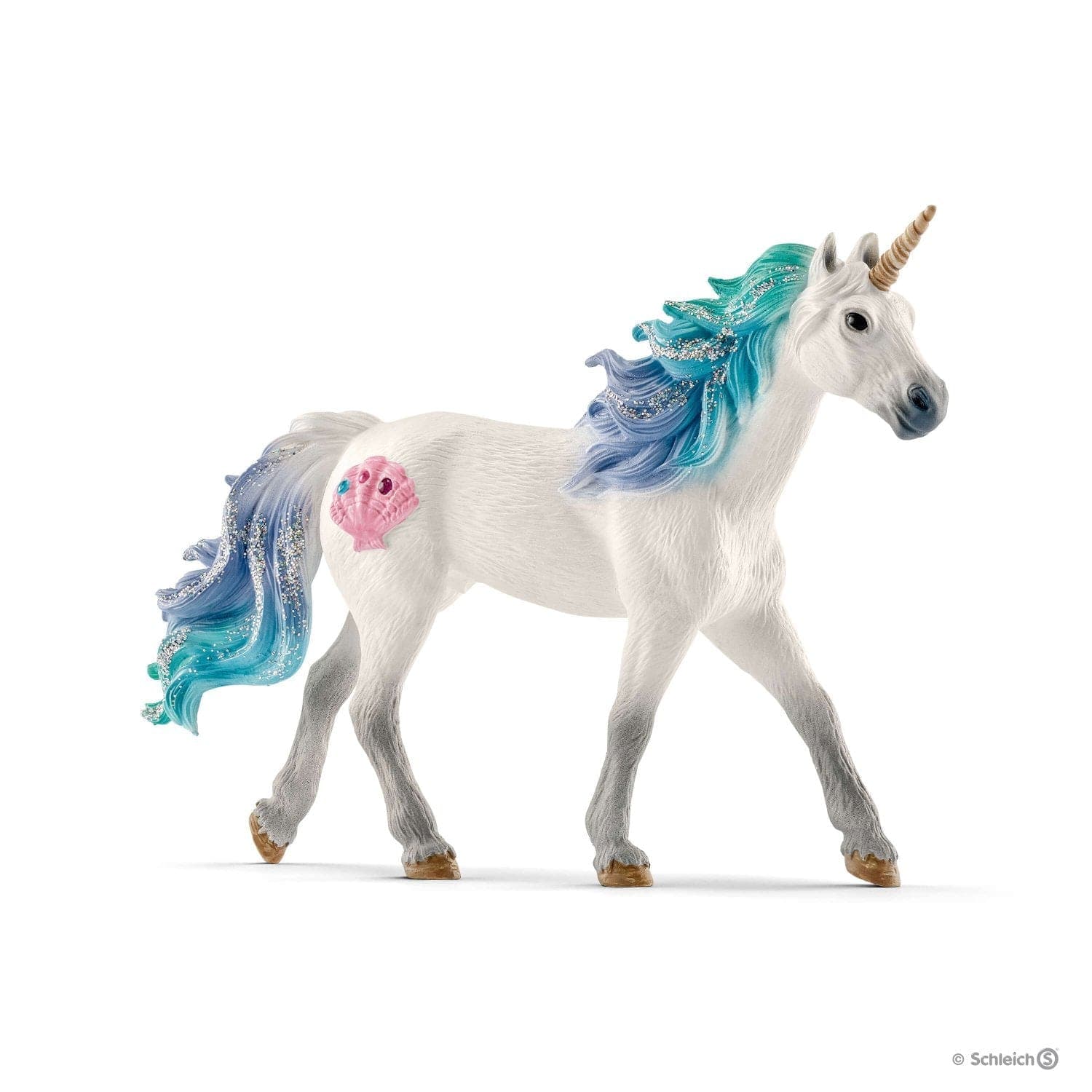 Schleich-Sea Unicorn, Stallion-70571-Legacy Toys