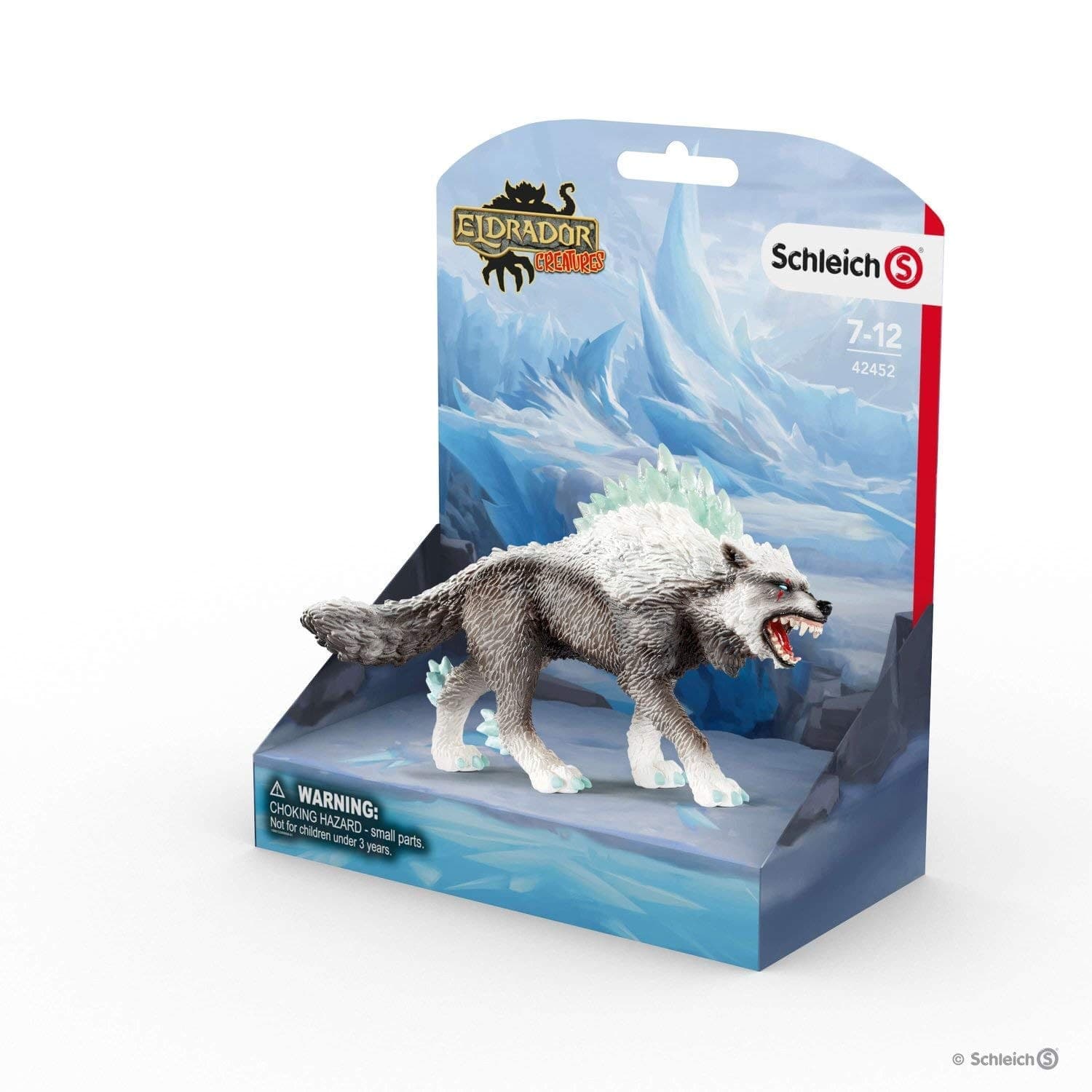 Schleich-Snow Wolf-42452-Legacy Toys