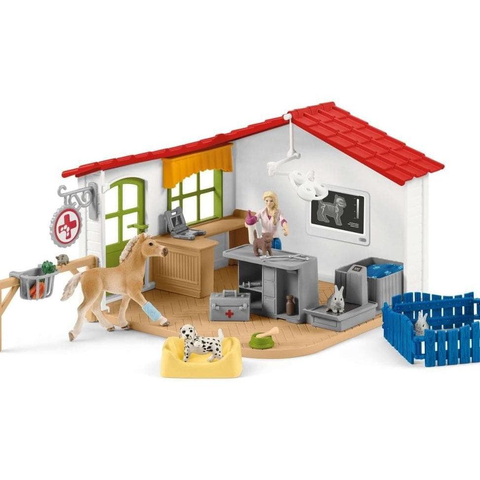 Schleich-Vet Practice With Pets--Legacy Toys