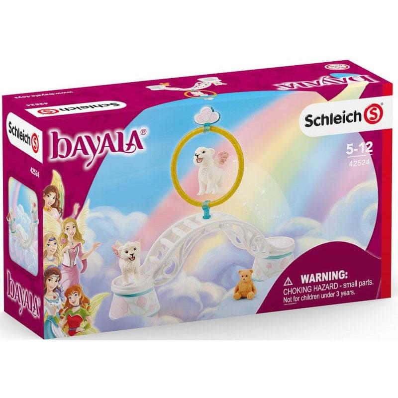 Schleich-Winged Baby Lion Training-SCH42524-Legacy Toys