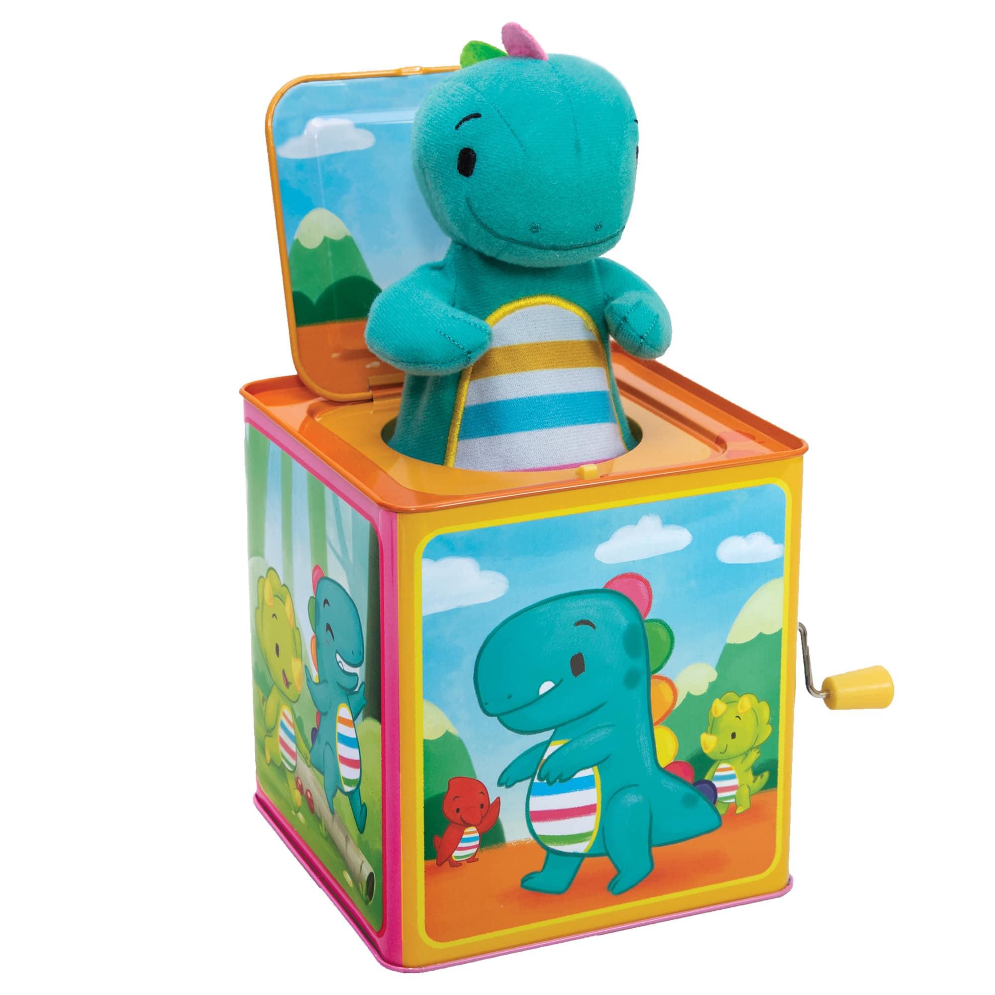 Schylling-Baby Dinosaur Jack In The Box-BDJITB-Legacy Toys