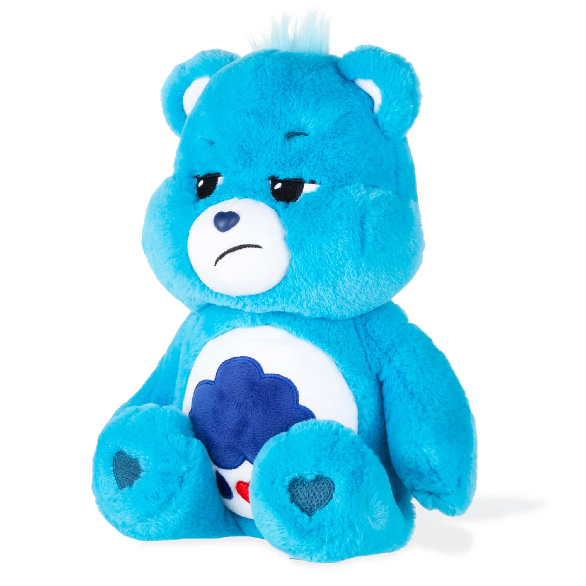 Schylling-Care Bears - Medium Plush-22400B-Blue - Grumpy Bear-Legacy Toys